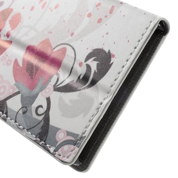 Plånboksfodral Sony Xperia E3 - Blommor / Lotus