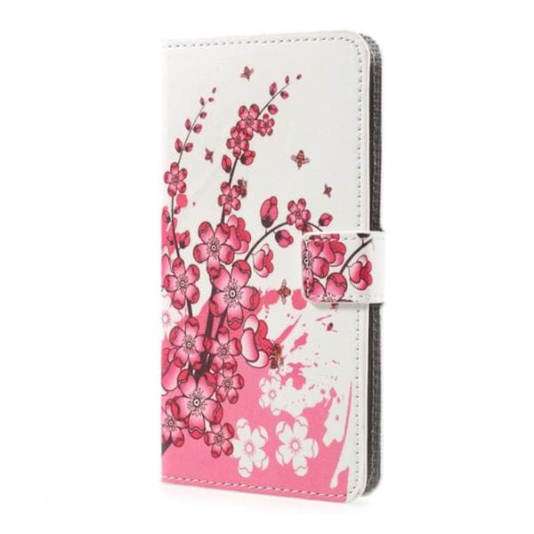 Plånboksfodral LG K10 2017 - Körsbärsblommor