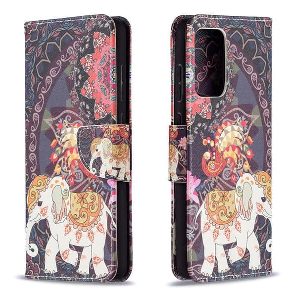 Plånboksfodral Xiaomi Mi 11i - Indiskt / Elefant