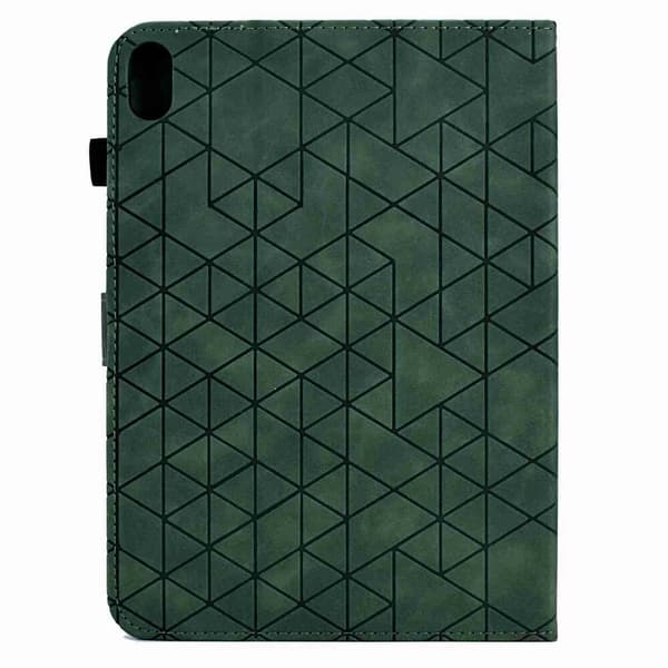 Fodral iPad (2022) Trianglar - 4 Färger Grön