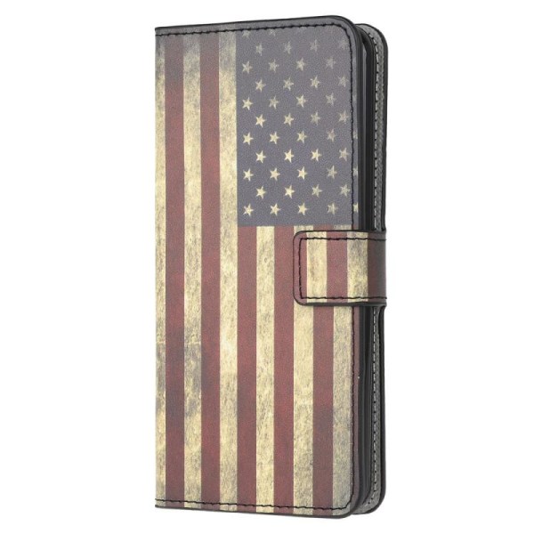 Lompakkokotelo Samsung Galaxy A03s - USA:n Lippu