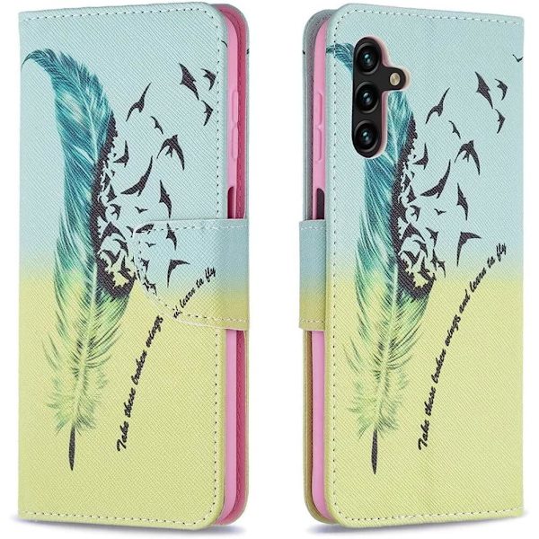 Lompakkokotelo Samsung Galaxy A54 - Take These Broken Wings