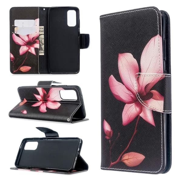 Plånboksfodral Huawei P Smart 2021 – Rosa Blomma
