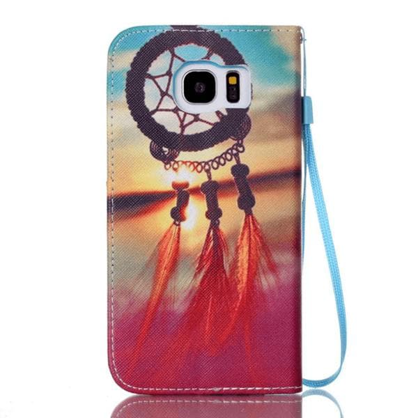 Plånboksfodral Samsung Galaxy S7 – Drömfångare / Dreamcatcher