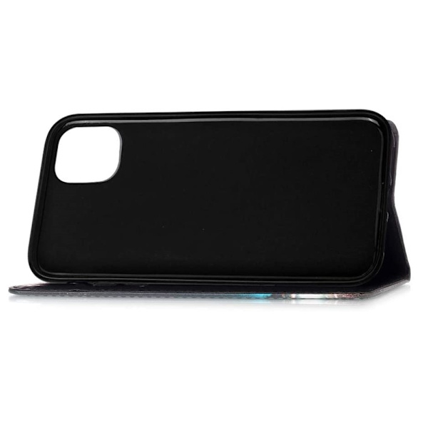 Plånboksfodral iPhone 15 Pro Max – Döskalle / Rosor