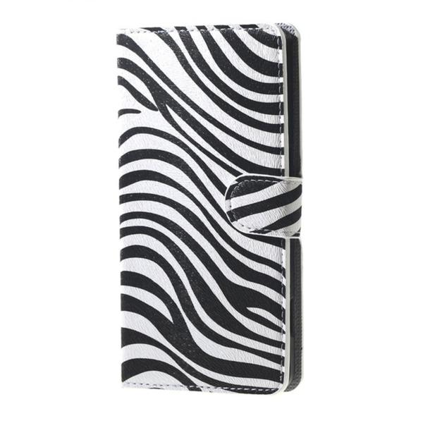Plånboksfodral Sony Xperia M2 - Zebra