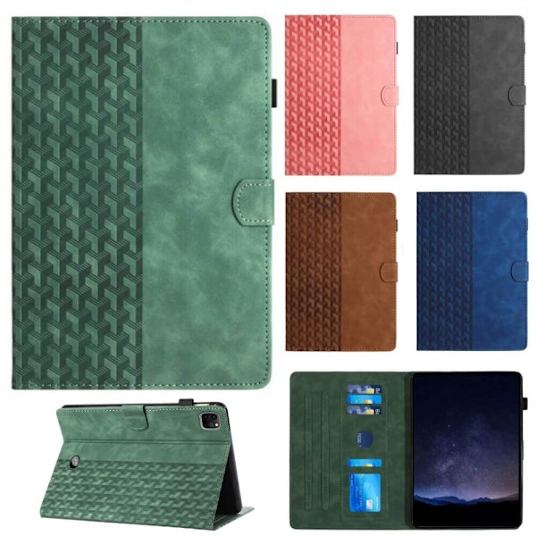 Fodral iPad Air (2020) Kuber - 5 Färger Blå