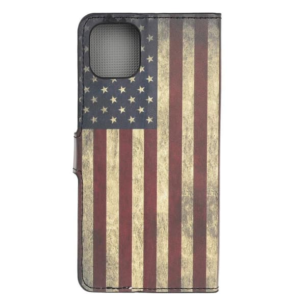 Plånboksfodral Apple iPhone 12 Pro - Flagga USA