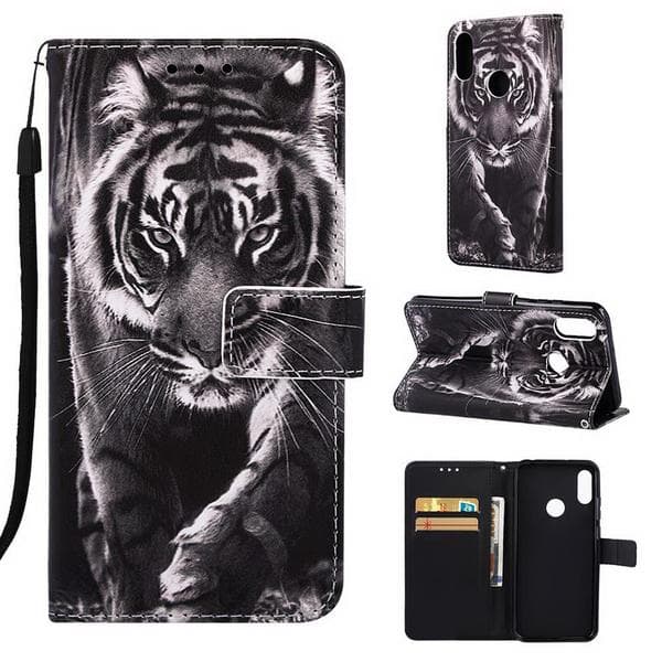 Plånboksfodral Huawei P Smart 2019 – Tiger