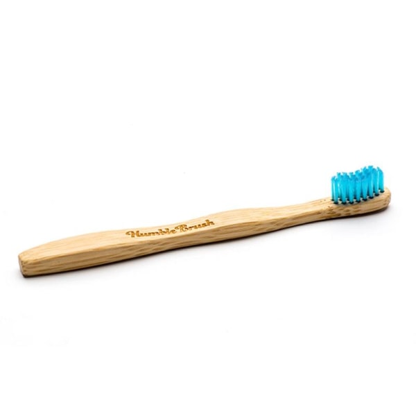 Tandborste Ekologisk Bambu Humble Brush - Barn 2-pack (4 färger) Vit