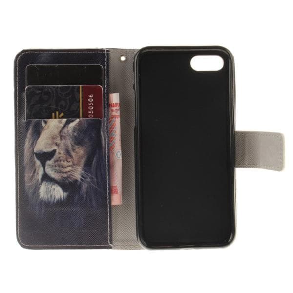 Plånboksfodral Apple iPhone 8 – Lejon