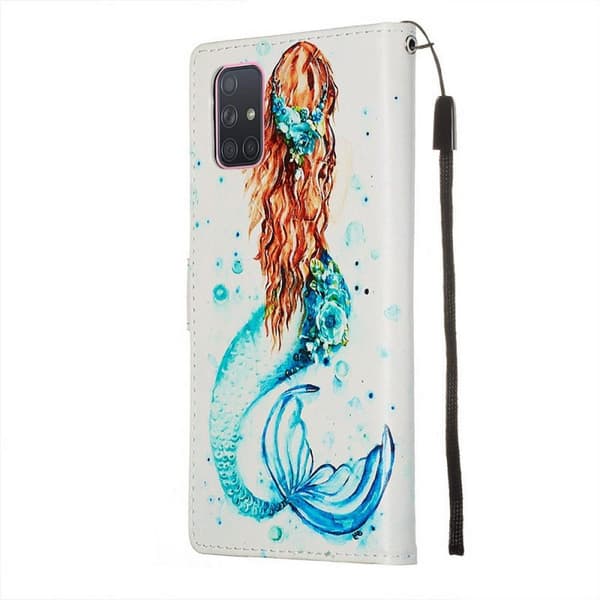 Plånboksfodral Samsung Galaxy A71 – Sjöjungfru