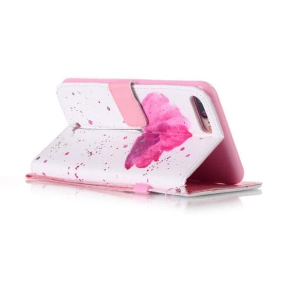 Plånboksfodral Apple iPhone 7 Plus – Rosa Blomma