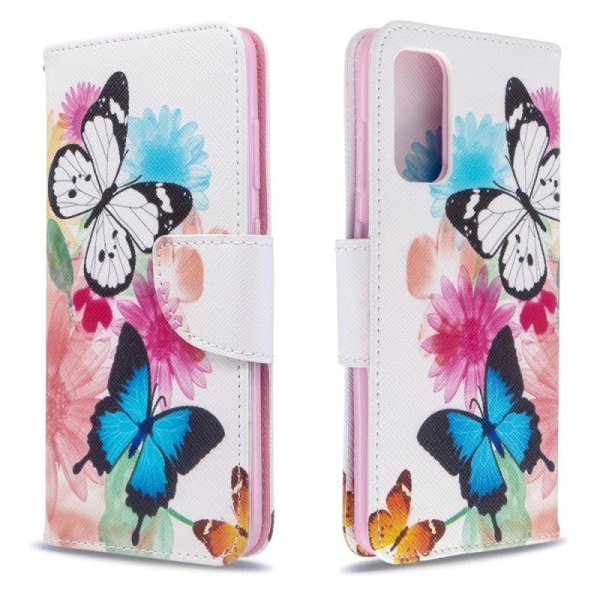 Plånboksfodral Xiaomi Mi 10T Pro - Färgglada Fjärilar