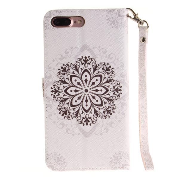 Plånboksfodral Apple iPhone 8 Plus – Mandala Brun