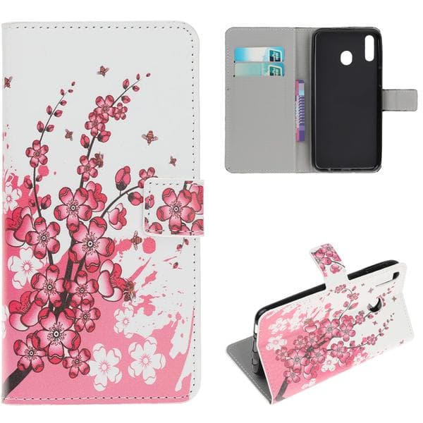 Plånboksfodral Samsung Galaxy A40 - Körsbärsblommor