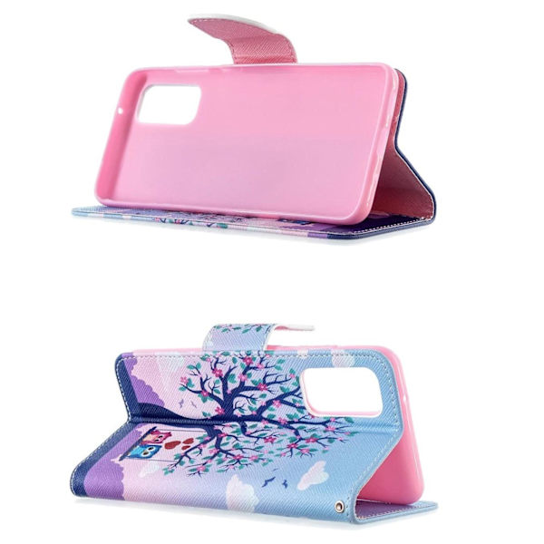Plånboksfodral Samsung Galaxy S20 FE - Ugglor på Gunga