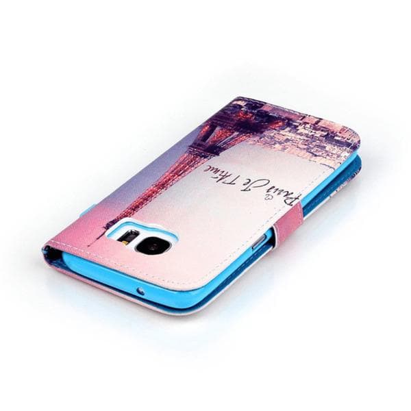 Plånboksfodral Samsung Galaxy S7 Edge – Paris Je T’aime