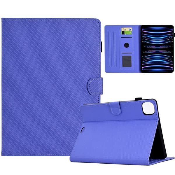 Fodral iPad Air (2024) M2 Vävmönster - Lila