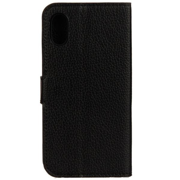 Plånboksfodral iPhone X / iPhone Xs - Svart Black