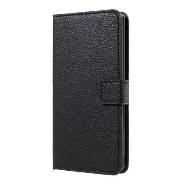 Lompakkokotelo iPhone 15 - Musta