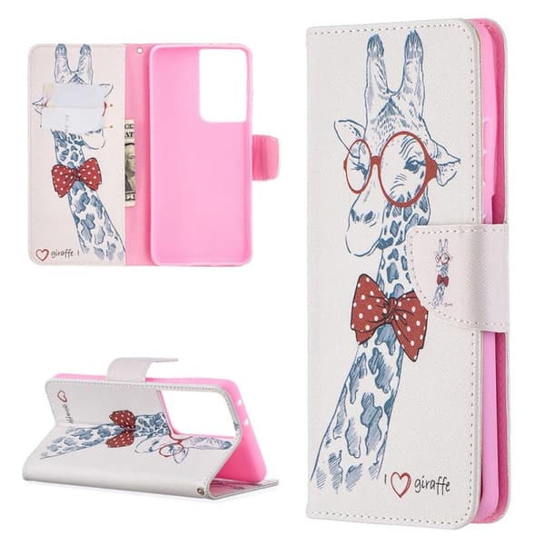 Plånboksfodral Samsung Galaxy S21 Ultra – Giraff