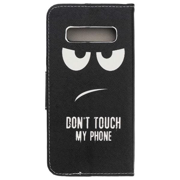 Plånboksfodral Samsung Galaxy S10 Plus - Don’t Touch My Phone