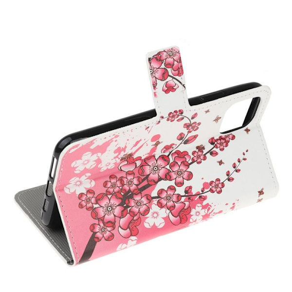 Plånboksfodral Apple iPhone 12 Mini - Körsbärsblommor