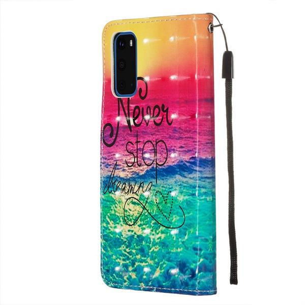 Plånboksfodral Samsung Galaxy S20 – Never Stop Dreaming