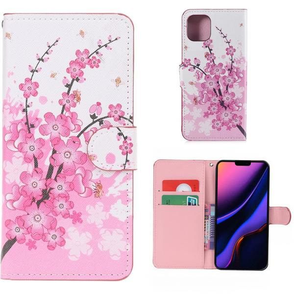 Plånboksfodral Apple iPhone 11 Pro Max - Körsbärsblommor