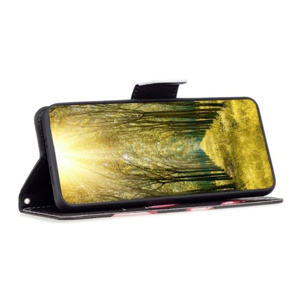 Lompakkokotelo Samsung Galaxy S24 Plus - Vaaleanpunainen Kukka