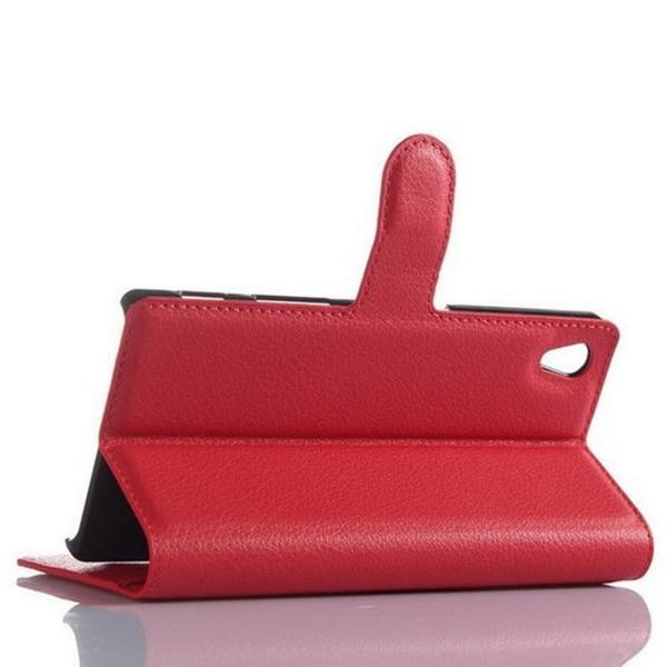 Plånboksfodral Sony Xperia Z5 - Röd