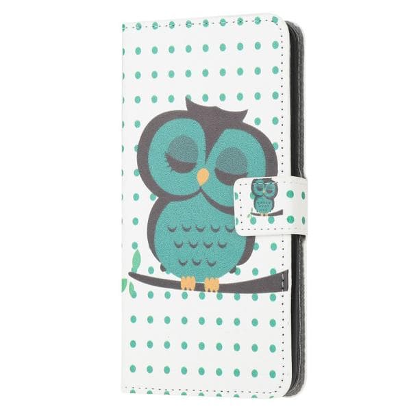 Plånboksfodral Samsung Galaxy S20 - Prickigt med Uggla