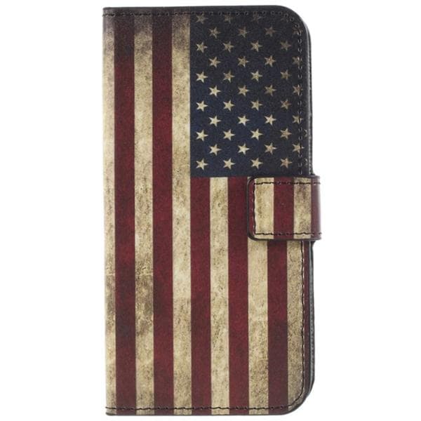 Plånboksfodral Samsung Galaxy S9 Plus - Flagga USA