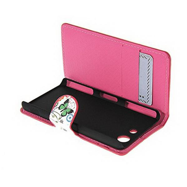 Plånboksfodral Sony Xperia Z3 Compact - Fjärilar & Blommor