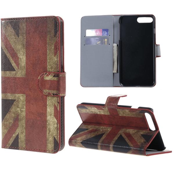 Plånboksfodral Iphone 7 Plus - Flagga UK