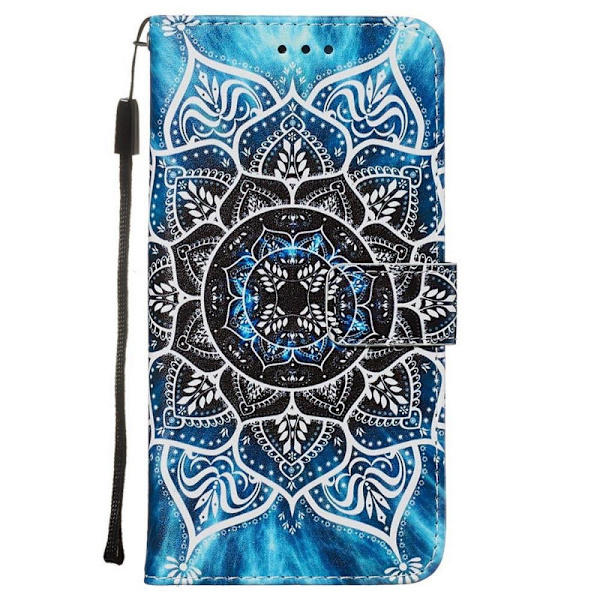 Plånboksfodral Samsung Galaxy A51 – Blå Mandala