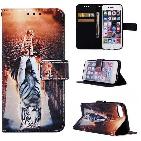 Plånboksfodral Apple iPhone 8 – Reflektion