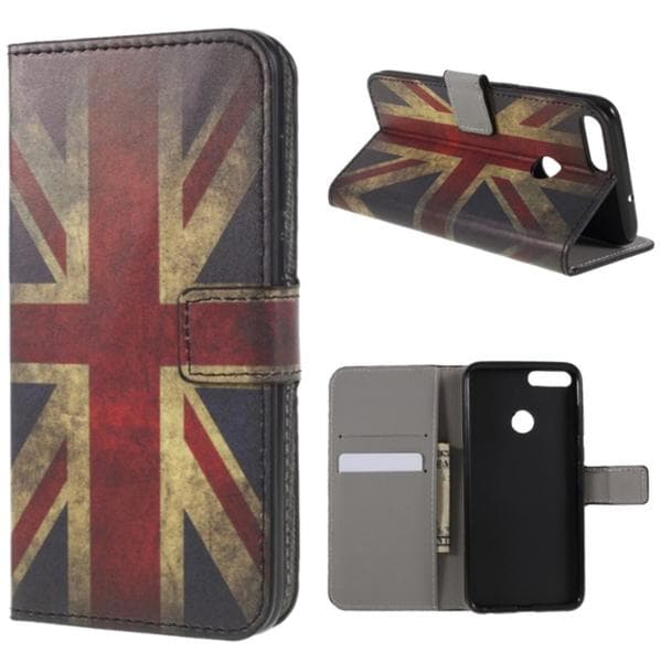 Plånboksfodral Huawei P Smart (2018) - Flagga UK