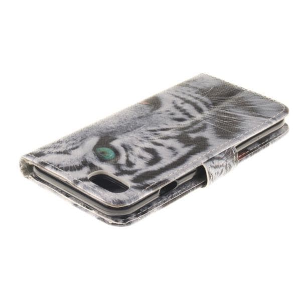 Plånboksfodral Apple iPhone 8 – Vit Tiger