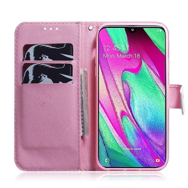 Lompakkokotelo Samsung Galaxy A20e - Magnolia