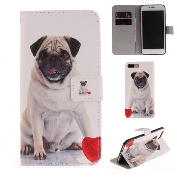 Plånboksfodral Apple iPhone 8 Plus – Mops