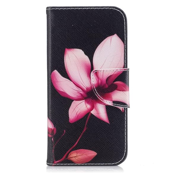Plånboksfodral Apple iPhone 7 – Rosa Blomma