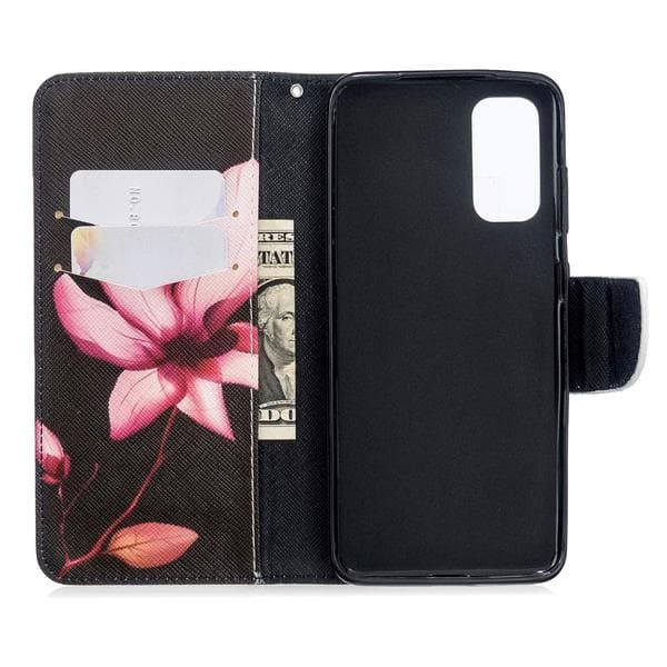 Plånboksfodral Samsung Galaxy S20 – Rosa Blomma