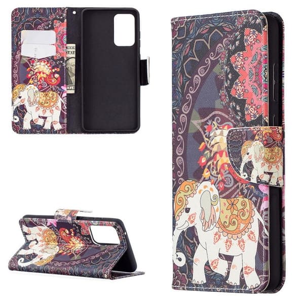 Plånboksfodral Xiaomi Mi 11i - Indiskt / Elefant