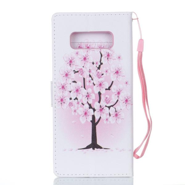 Plånboksfodral Samsung Galaxy Note 8 – Rosa Träd