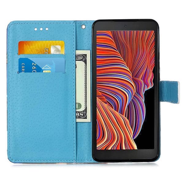 Plånboksfodral Samsung Galaxy XCover 5 – Blå Mandala