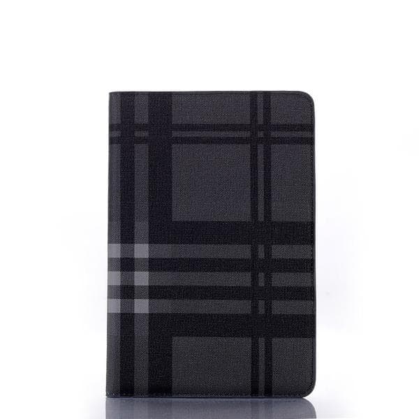 Plånboksfodral iPad Mini 5 (2019) - Rutmönster, 3 Färger Brun