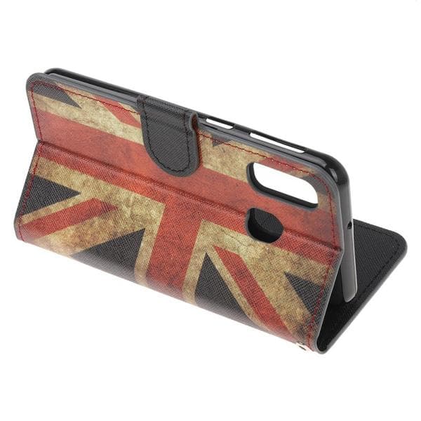 Plånboksfodral Samsung Galaxy A40 - Flagga UK