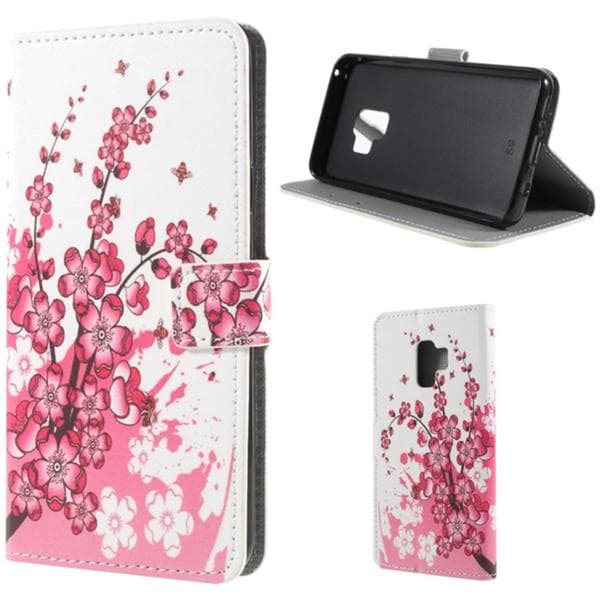 Plånboksfodral Samsung Galaxy S9 - Körsbärsblommor